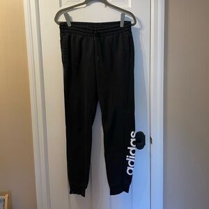 Men’s Black Adidas Sweat Pants, Size M